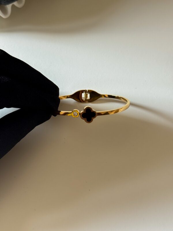 Cyan fleur bracelet