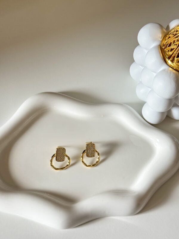 Lustre Loop earrings